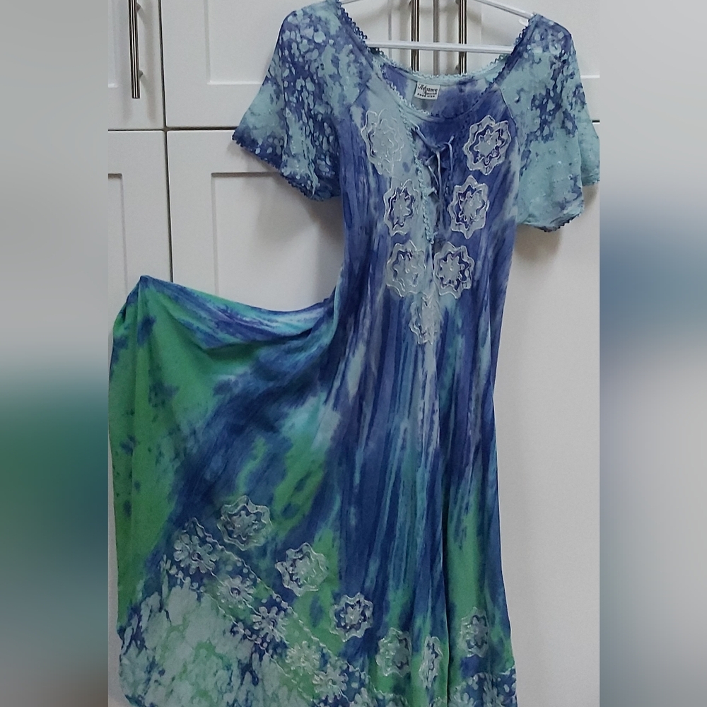 Advance Apparels Tie-Dye Dress